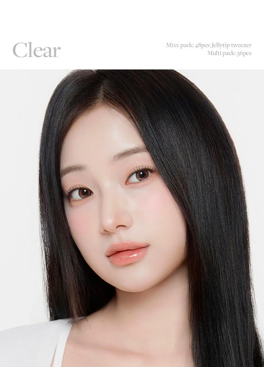 [클리어글루/56PCS] 올리오 노글루 속눈썹 멀티팩 플러스 6종 상세페이지 18